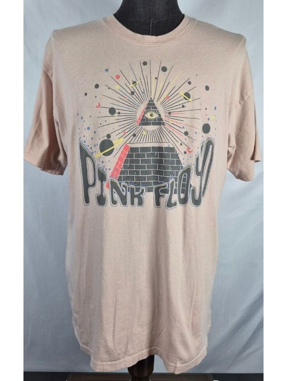 American Eagle Pink Floyd Faded Graphic Band Tee Size M